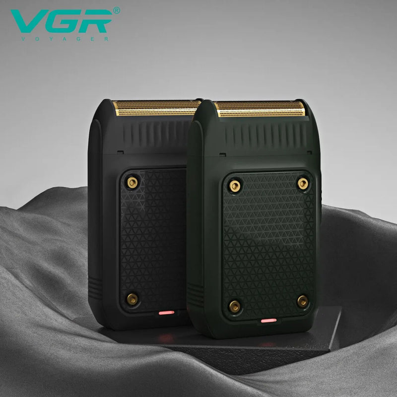 VGR Shaver Professional Razor Electric Shaving Machine Portable Beard Trimmer Rechargeable Razor Mini Shaver for Men V-353